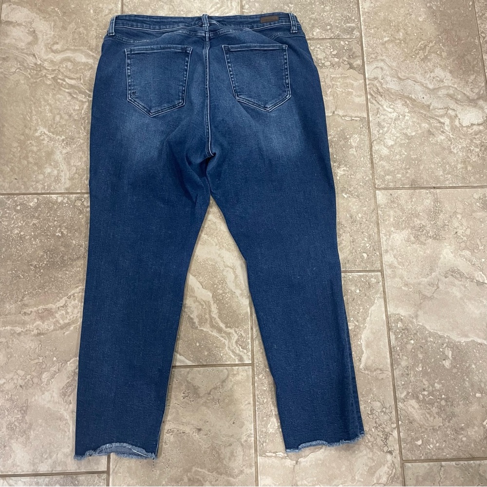 Kut from the Kloth Dark Blue Ankle Jeans - Picture 9 of 16